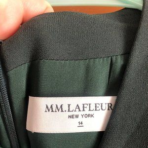 MM Lafleur Niko Dress, Size 14, Deep Forest